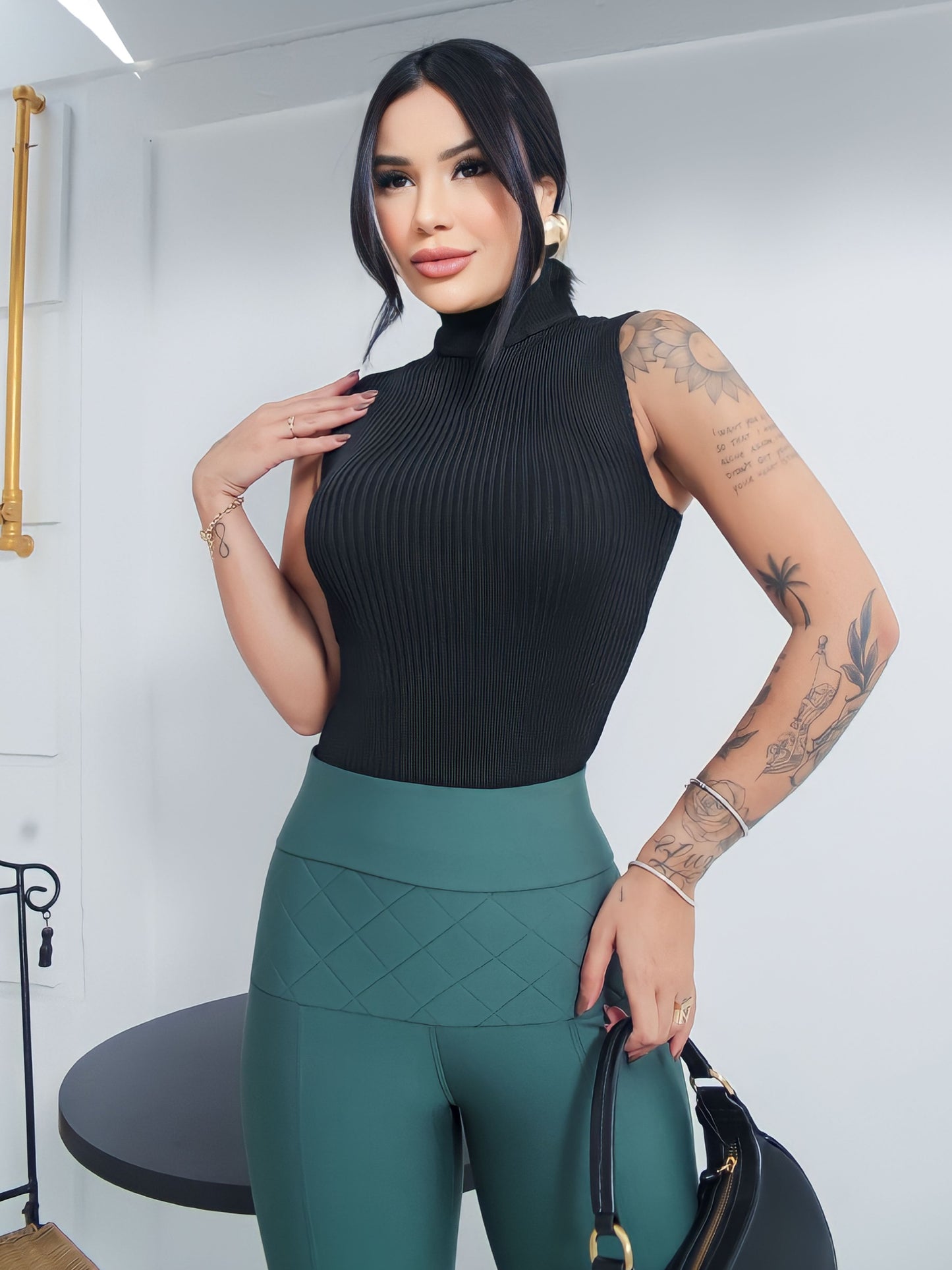 Calça Lipo Sem Zíper - Modeladora Power Original - (Várias Cores)