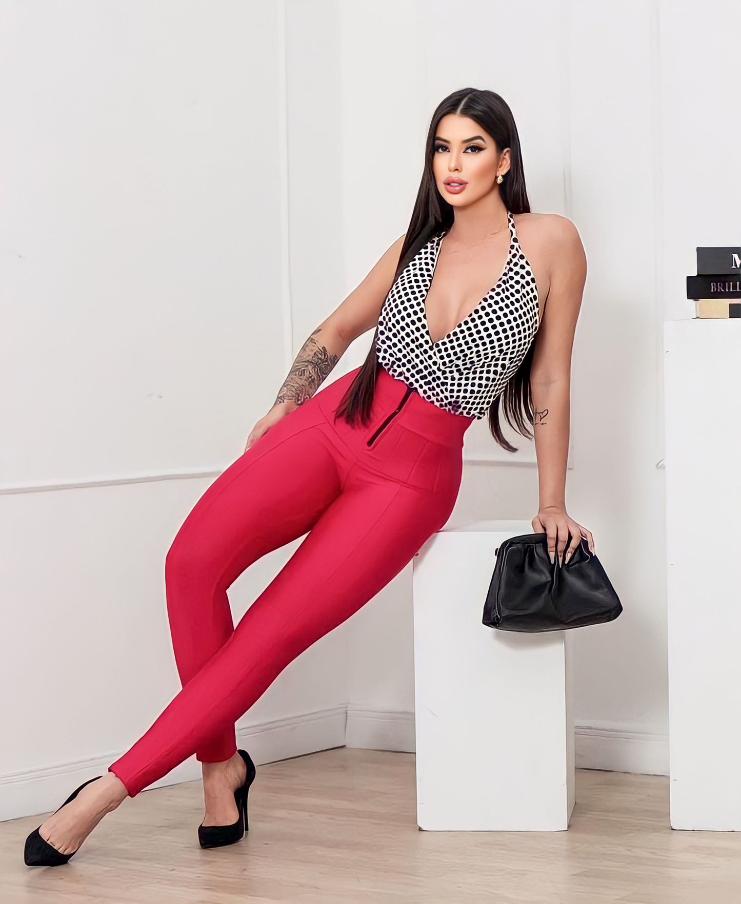 Calça Lipo 1 Zíper - Modeladora Power Original - (Várias Cores)