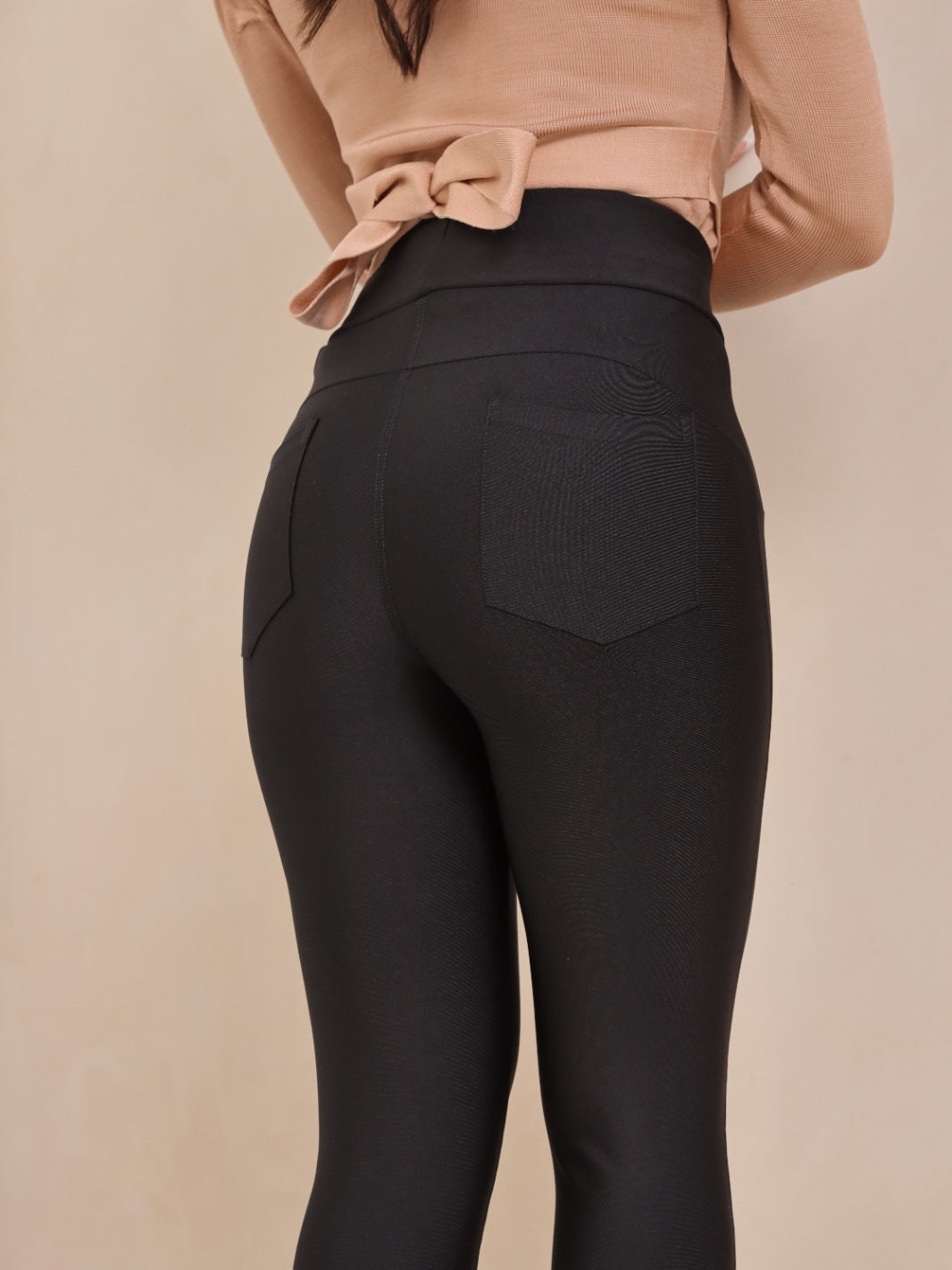 Calça Lipo 2 Zíperes - Modeladora Power Original - Preta