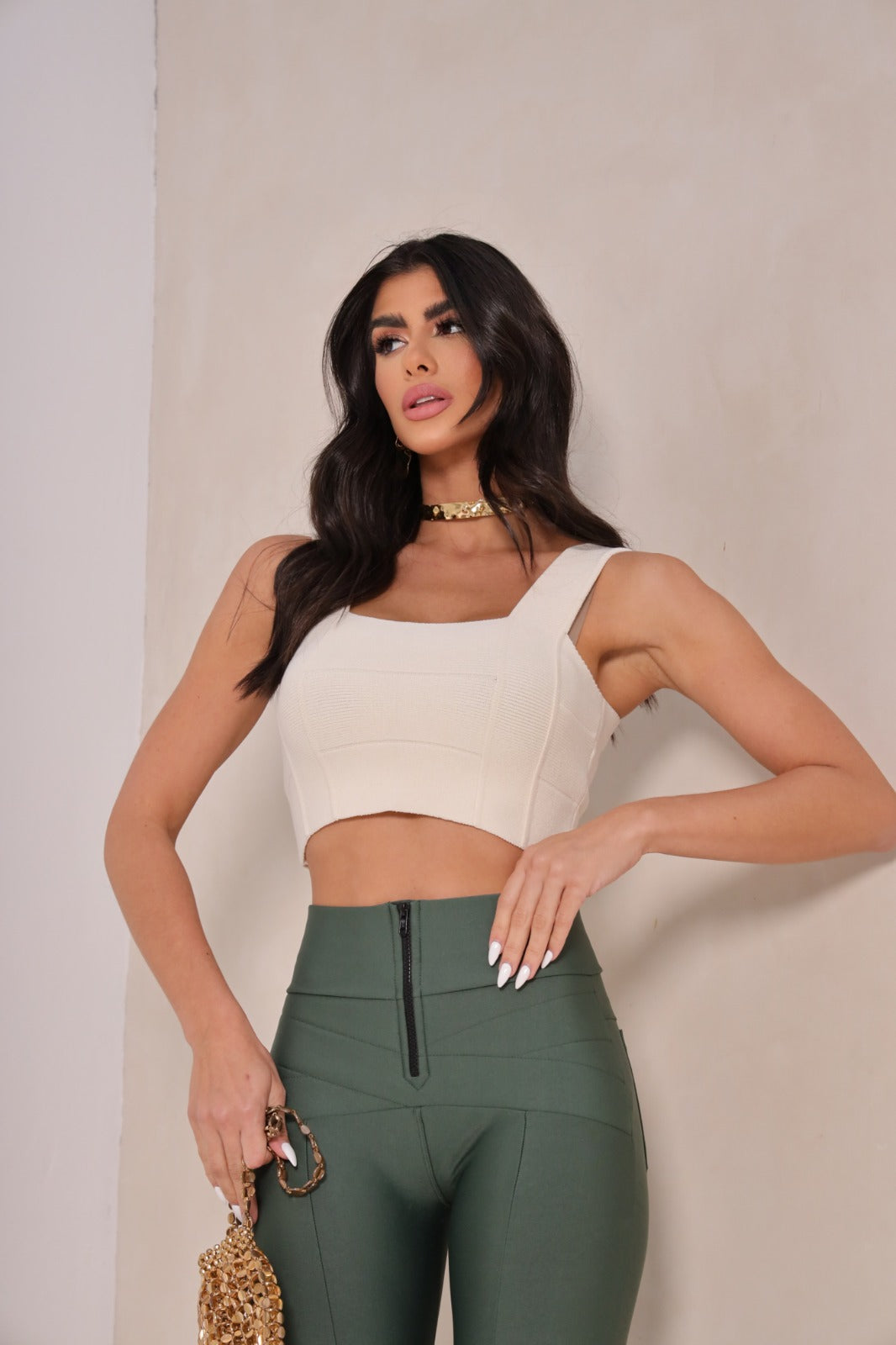 Calça Lipo 3 Zíperes - Modeladora Power Original - (Várias Cores)