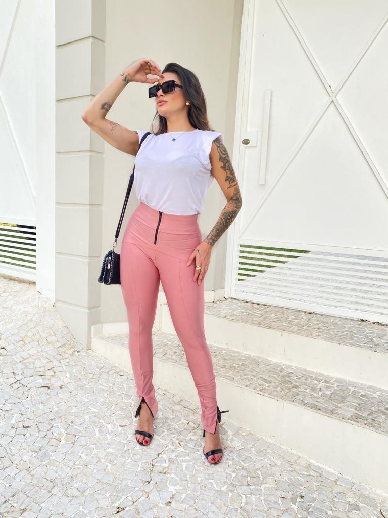 Calça Lipo 3 Zíperes - Modeladora Power Original - (Várias Cores)