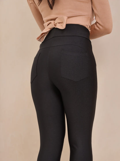 Calça Lipo 2 Zíperes - Modeladora Power Original - Preta