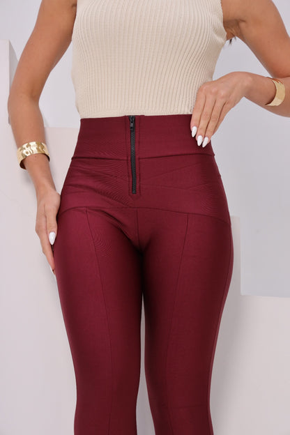 Calça Lipo 3 Zíperes - Modeladora Power Original - (Várias Cores)