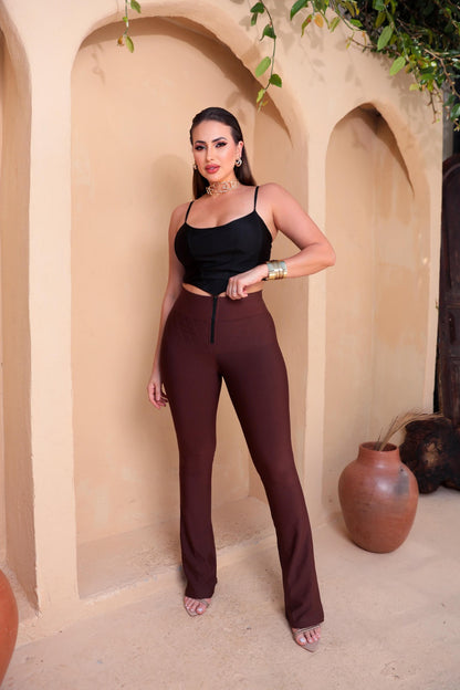 Calça Lipo Flare - Modeladora Power Original - (Várias Cores)