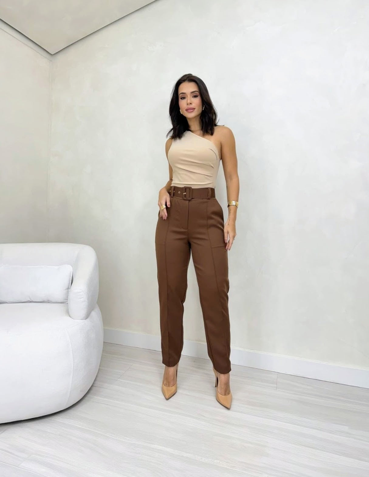 Calça Social Urban Chic Cinto