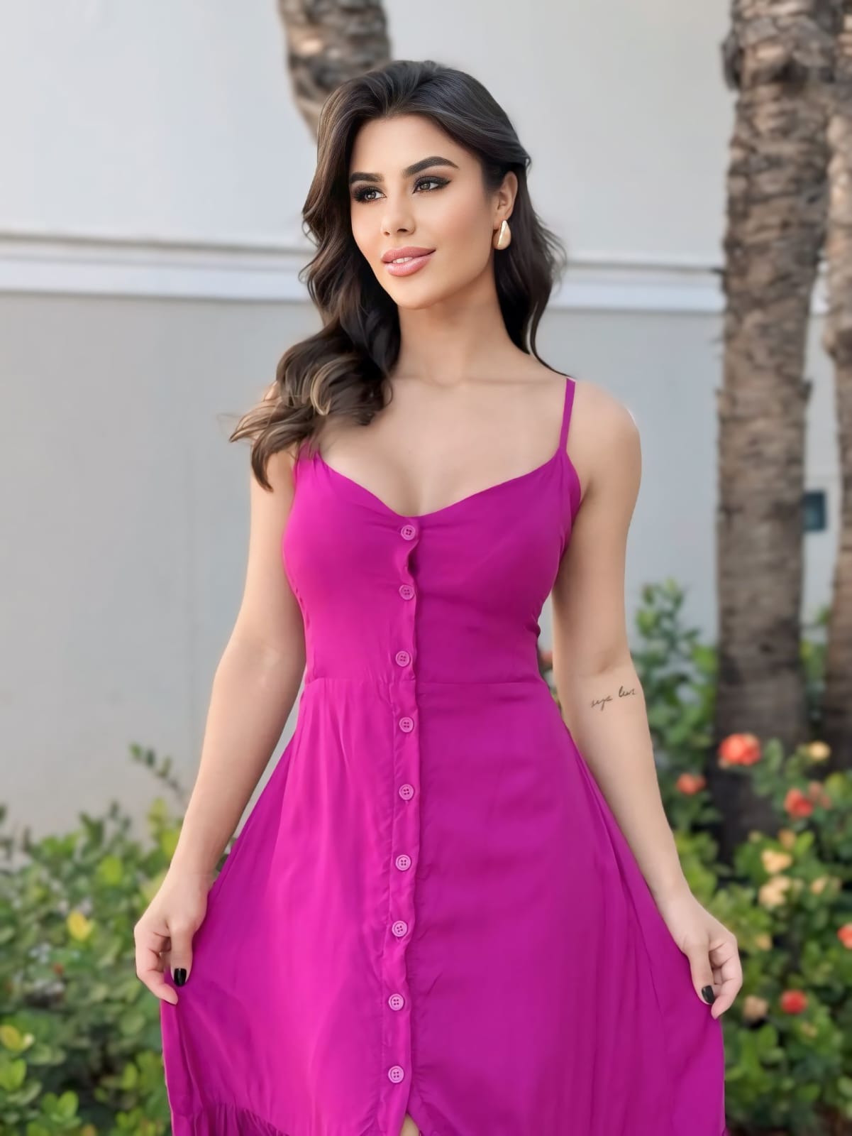 Vestido Pétala - Tecido Premium