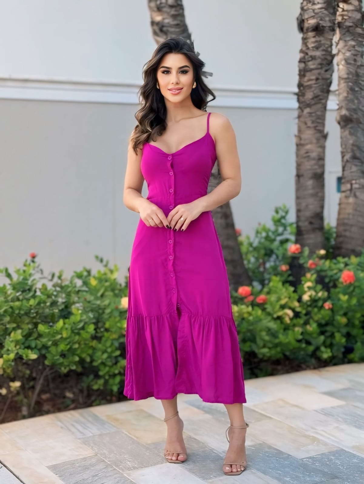 Vestido Pétala - Tecido Premium